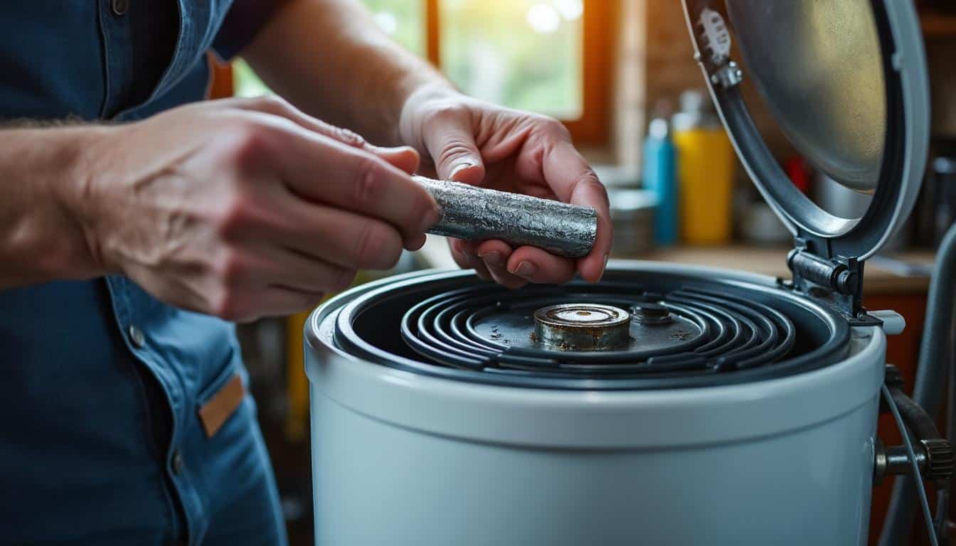 Illustration: Comprendre l’anode sur un chauffe-eau : définition et rôle fondamental