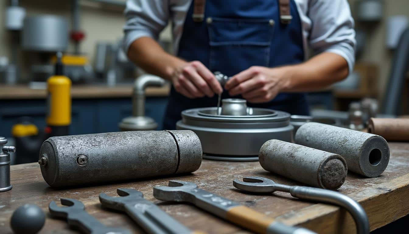 Illustration: Les différents types d’anodes pour chauffe-eau et leurs caractéristiques