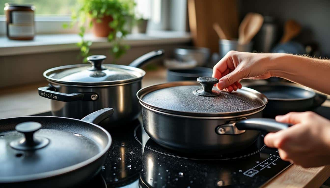 Casseroles pour plaque à induction : bien choisir et reconnaître les modèles adaptés