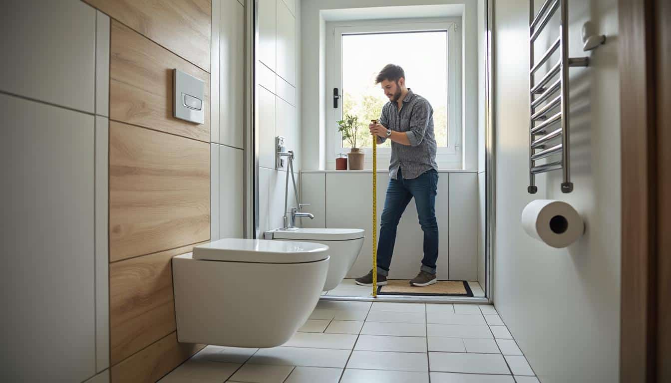 Illustration: Comprendre l’importance des dimensions des WC pour un aménagement optimal