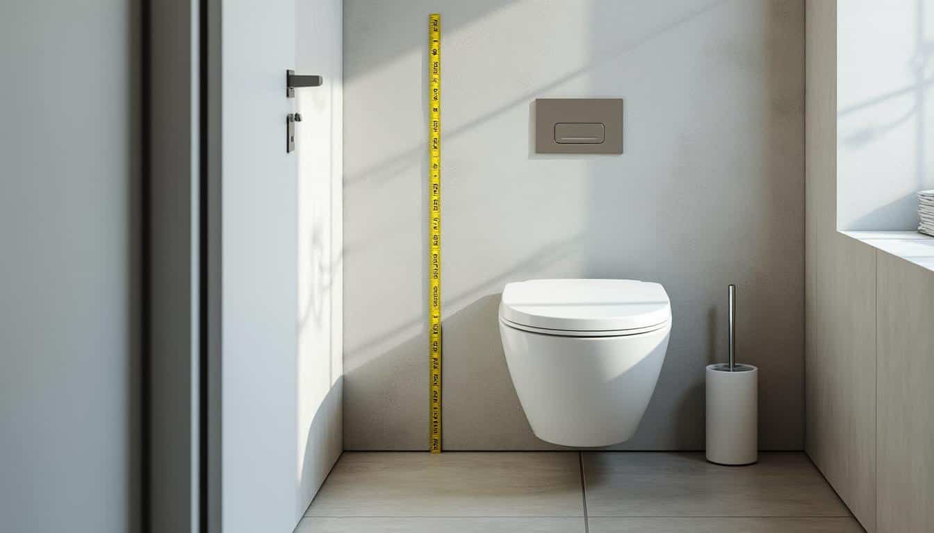 Illustration: Quelles sont les dimensions minimales et idéales à respecter pour des WC ?