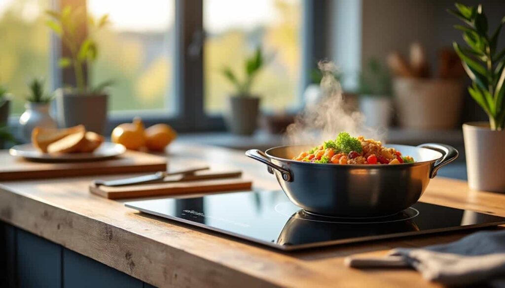 Le feu doux sur une plaque à induction : conseils et astuces