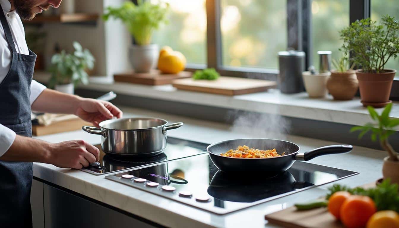 Illustration: Définition et fonctionnement des plaques à induction et des plaques vitrocéramiques