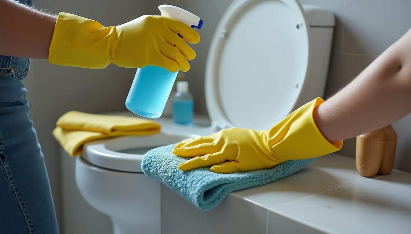 Illustration: L’importance d’un nettoyage régulier des WC pour l’hygiène et la santé