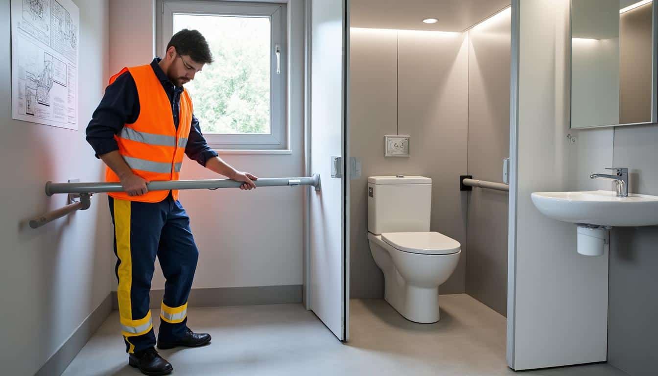 Illustration: Les normes et réglementations pour l'installation de wc PMR