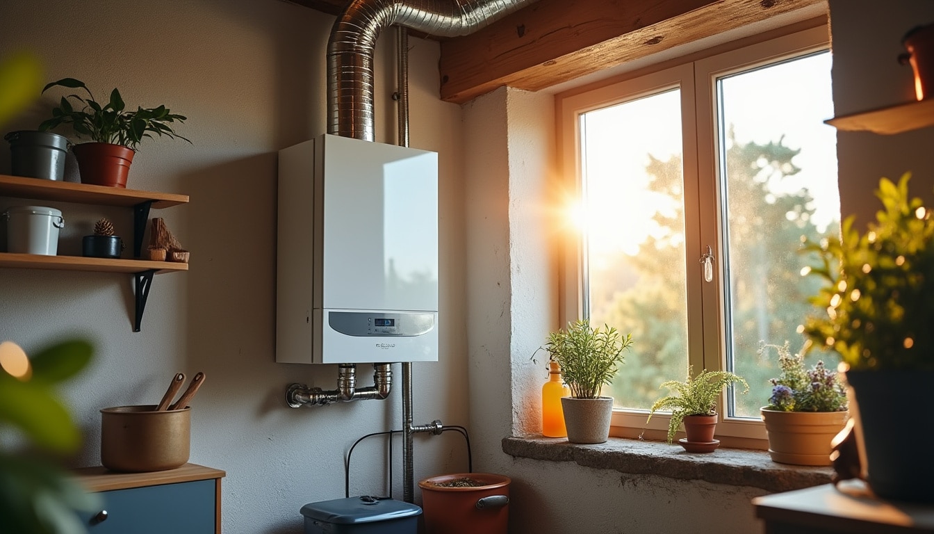 Illustration: Définition et principes de la chaudière à ventouse