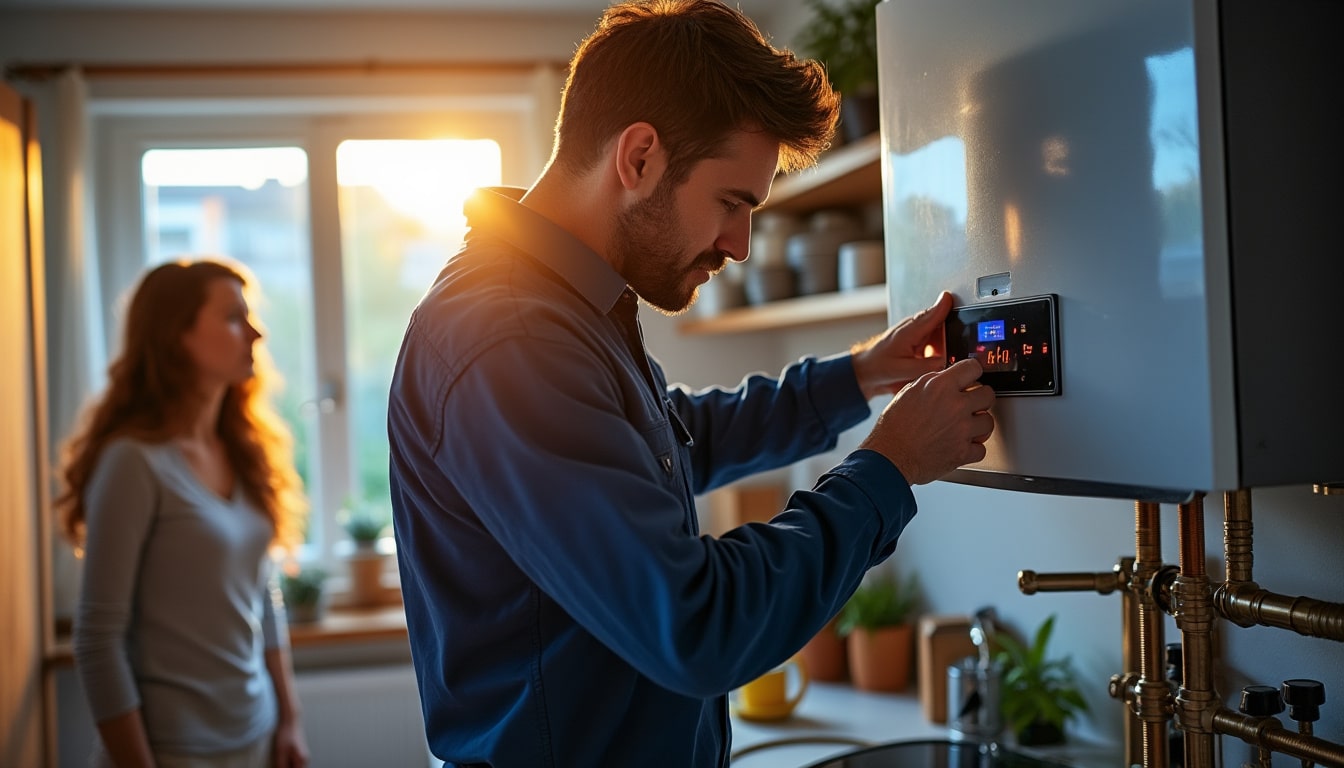 Illustration: Comprendre le problème de chaudière qui ne se déclenche pas pour l’eau chaude