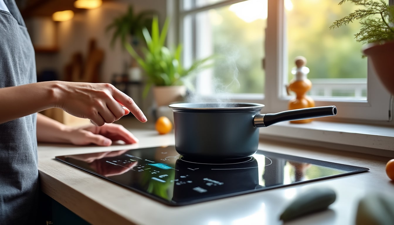 Illustration: Définition et fonctionnement de l’induction sur vitrocéramique