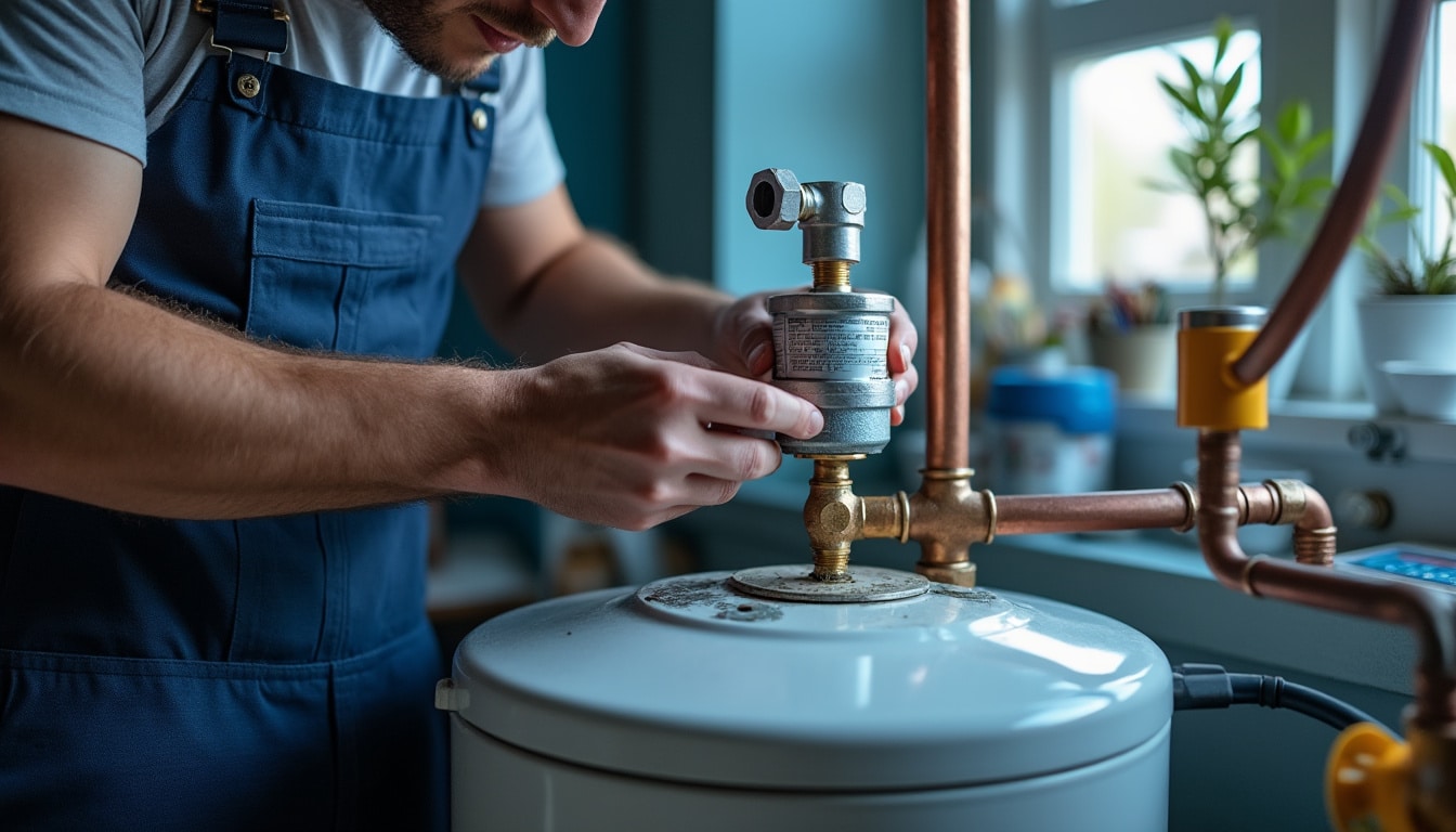 Illustration: Définition et rôle du réducteur de pression pour chauffe-eau