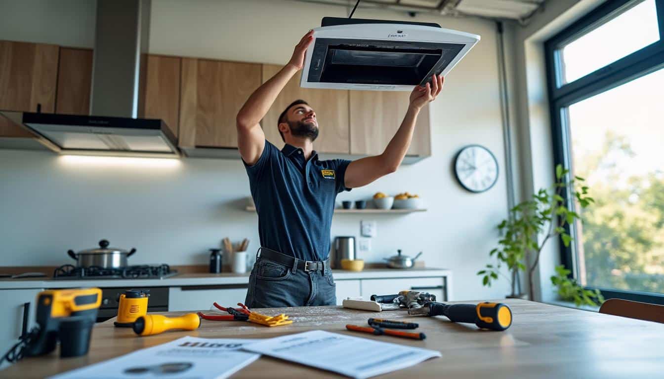 Illustration: Réglementation sur l’installation de VMC en cuisine : obligations et normes