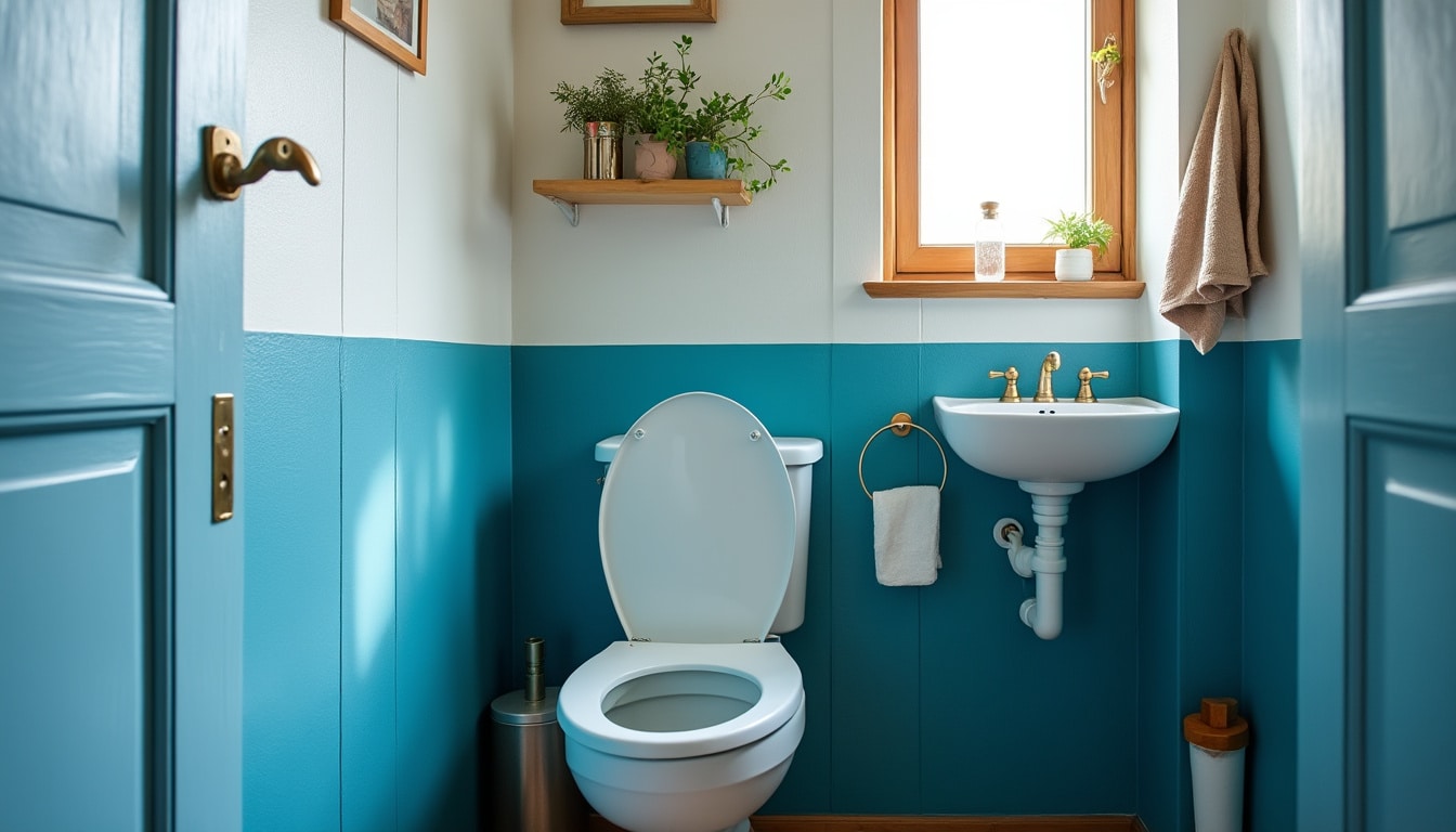 Illustration: Pourquoi choisir une peinture adaptée pour les WC ?