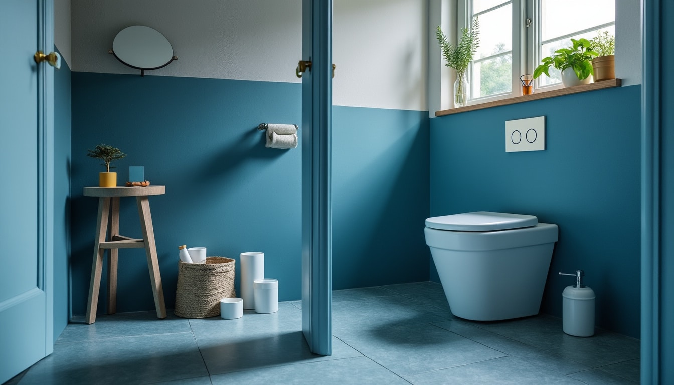 Peinture pour WC : conseils et idées pour des toilettes stylées