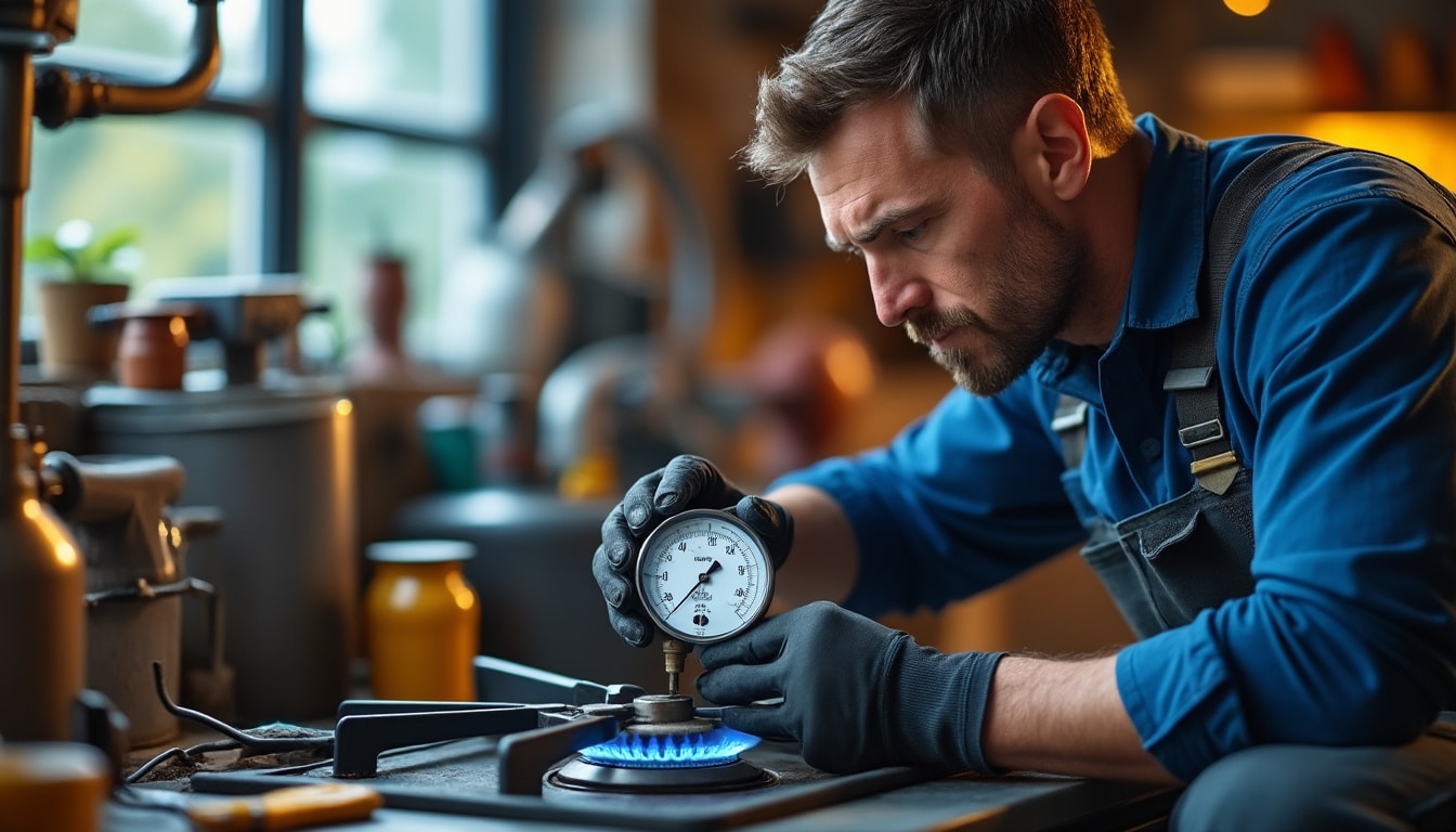 Illustration: Quelle est la pression idéale pour une chaudière à gaz ?