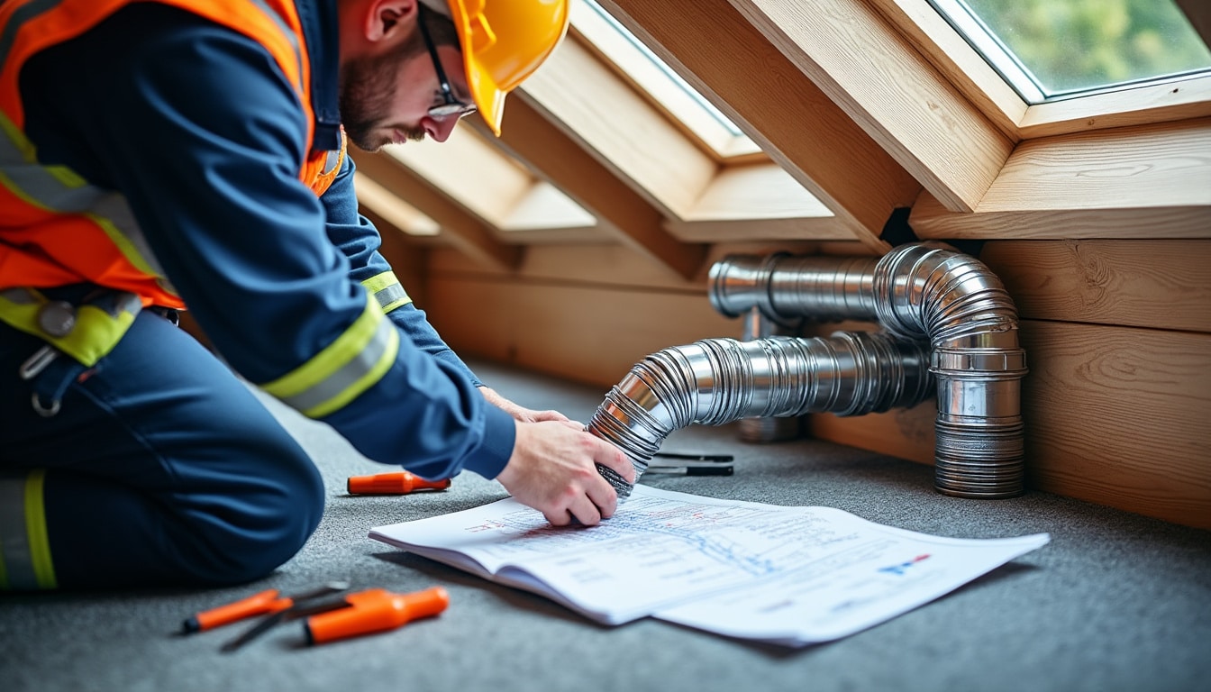 Illustration: Définition et rôle de la gaine dans un système de VMC