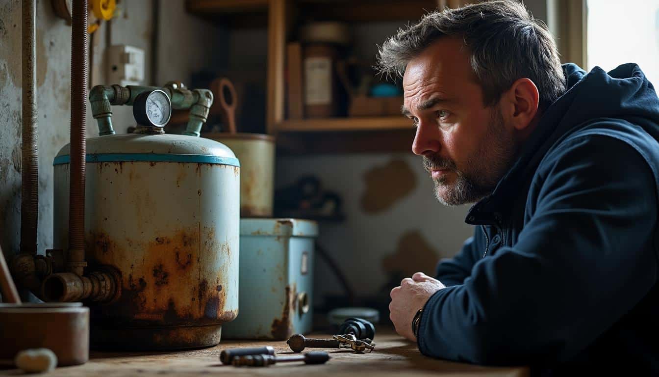 Illustration: Comprendre la pression irrégulière d’un ballon entartré : symptômes et fonctionnement