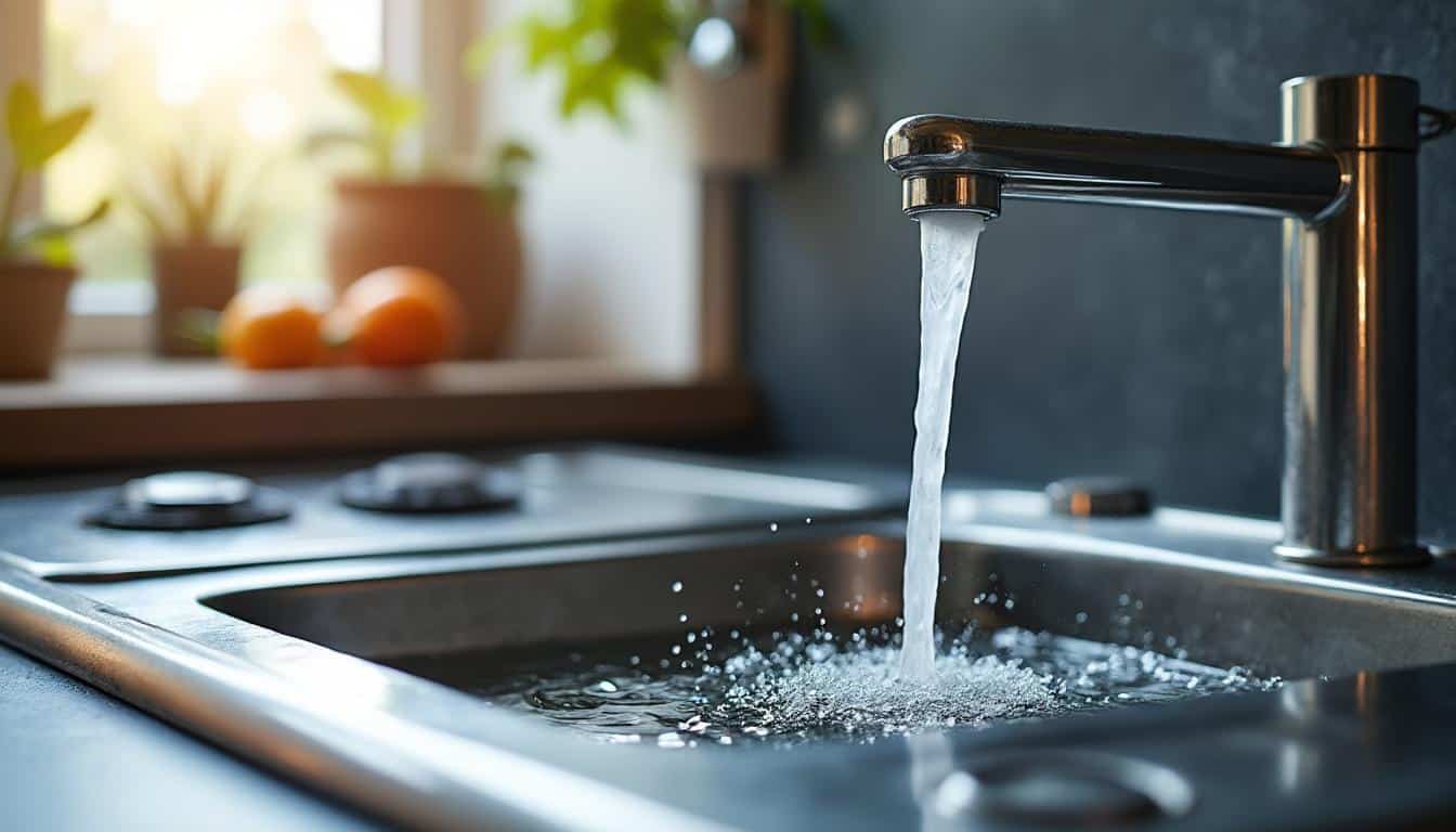 Illustration: Identifier les causes d’une pression irrégulière du robinet et d’une fuite micro