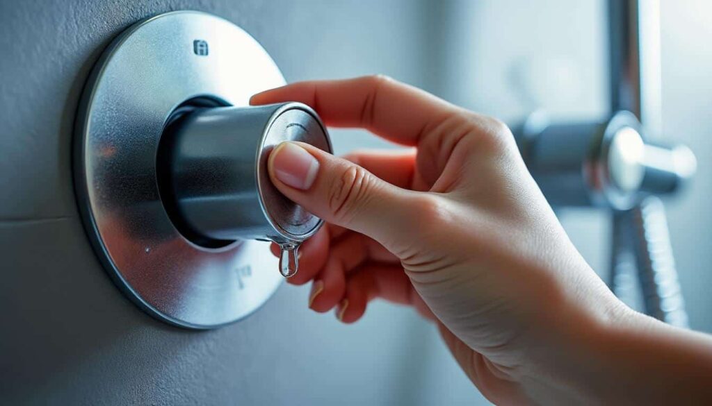 Pression irrégulière du robinet thermostatique : réglage et solutions