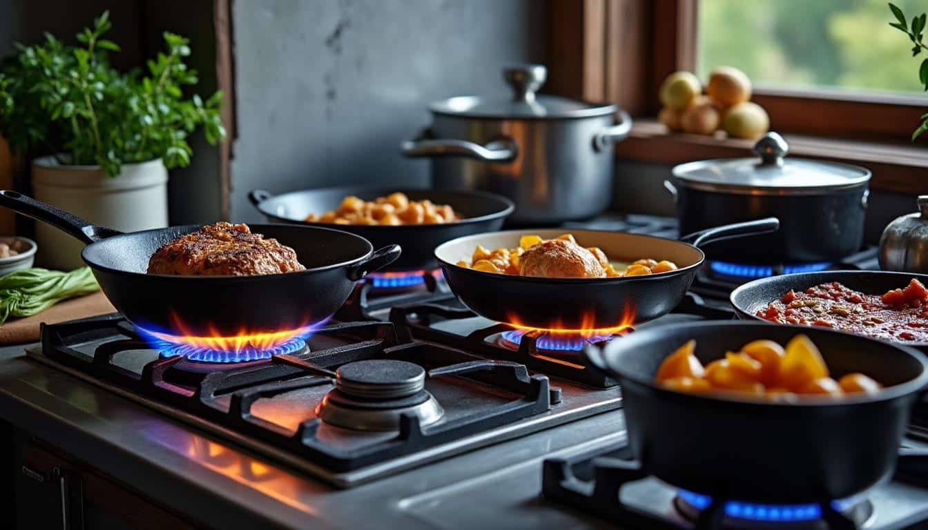 Illustration: Comprendre les différents niveaux d’intensité en cuisson