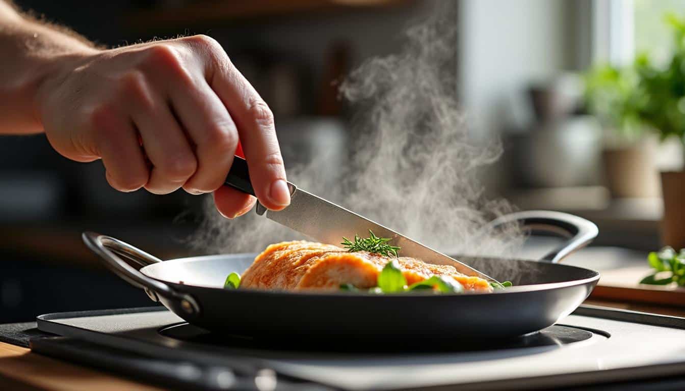 Feu doux : combien de degrés et comment bien le régler en cuisine