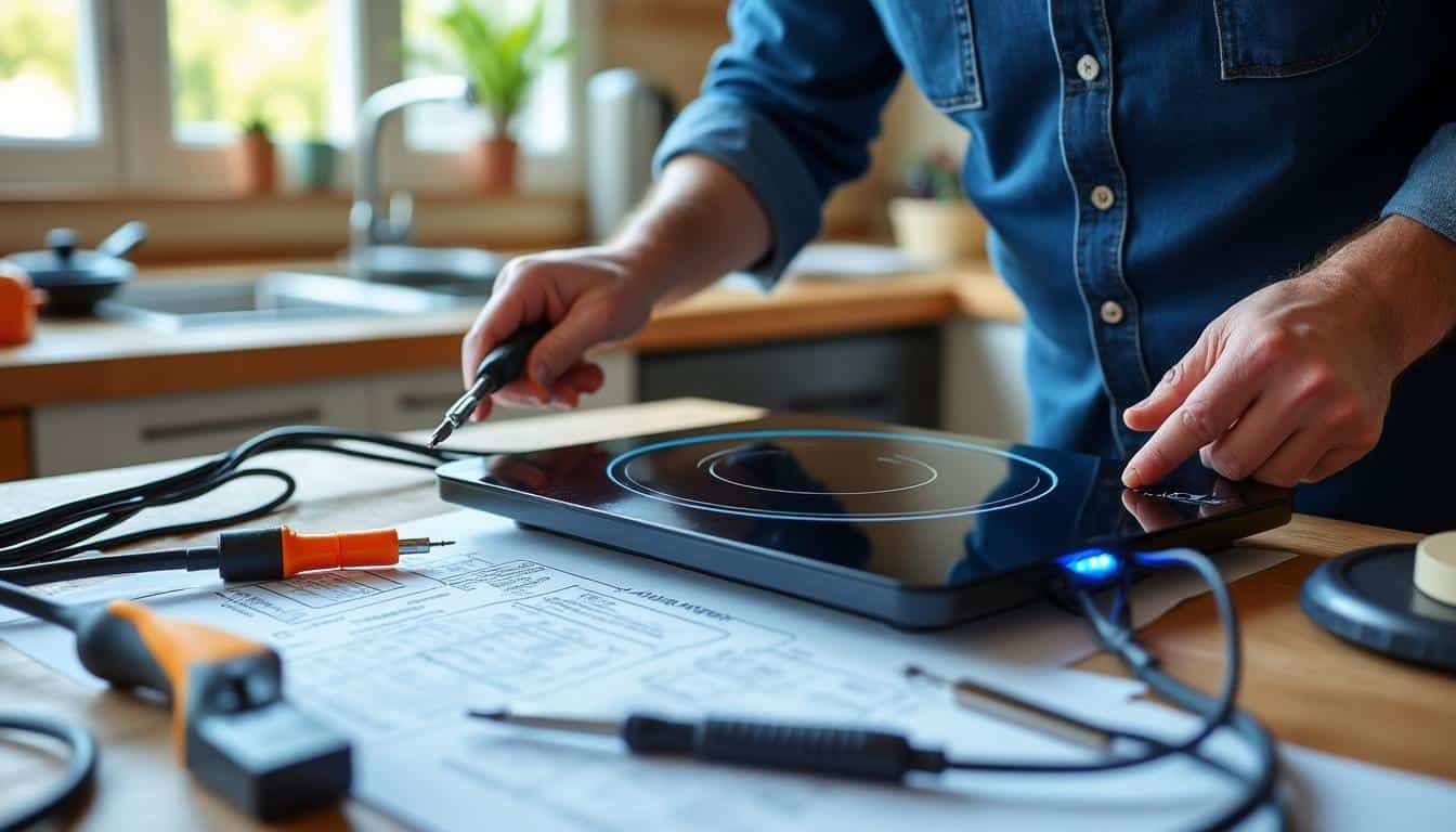 Illustration: Comprendre le fonctionnement électrique d’une plaque à induction