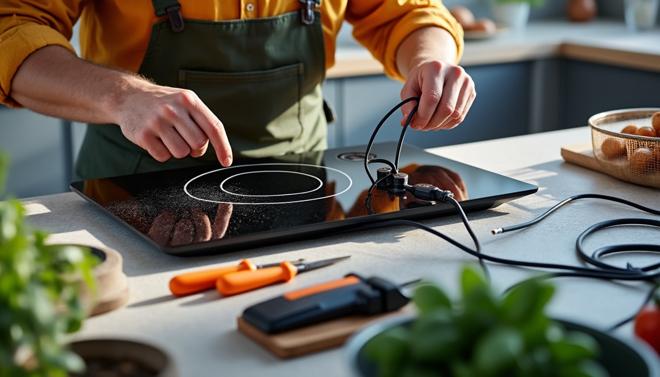 Plaque à induction branchement : guide complet pour une installation sûre