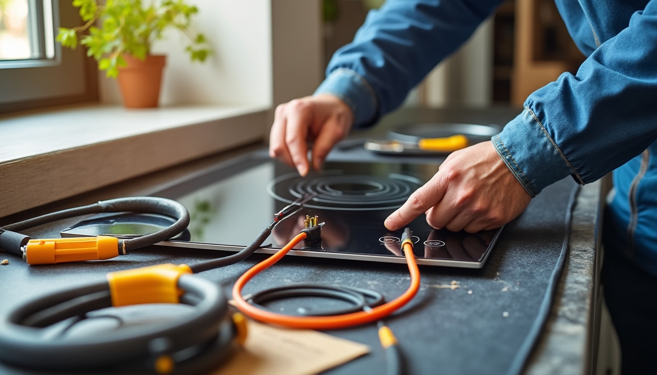 Illustration: Pourquoi la section du câble est-elle essentielle pour une plaque à induction ?