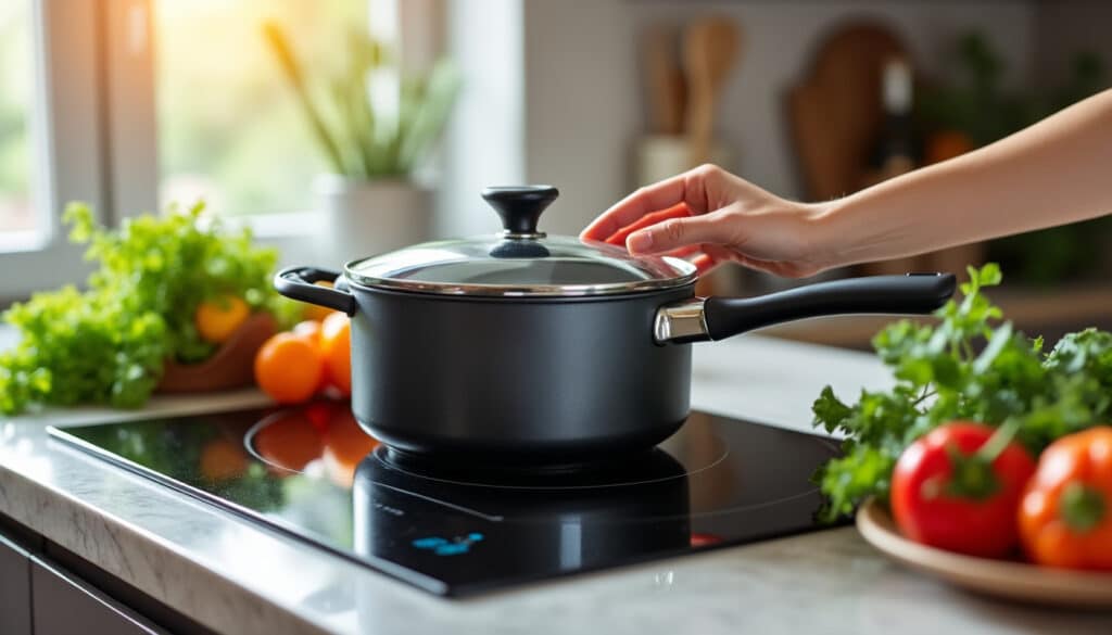 Peut-on utiliser une casserole induction sur une plaque vitrocéramique ?