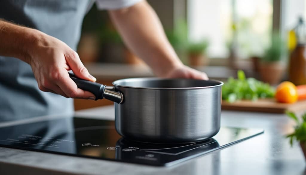 Sigle d’induction sur casserole : comment le reconnaître et l’utiliser