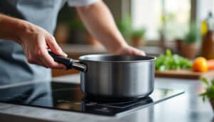 Sigle d’induction sur casserole : comment le reconnaître et l’utiliser