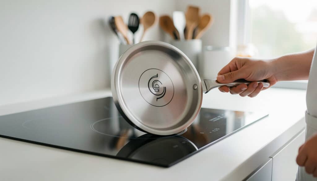 Comment reconnaître une casserole compatible induction