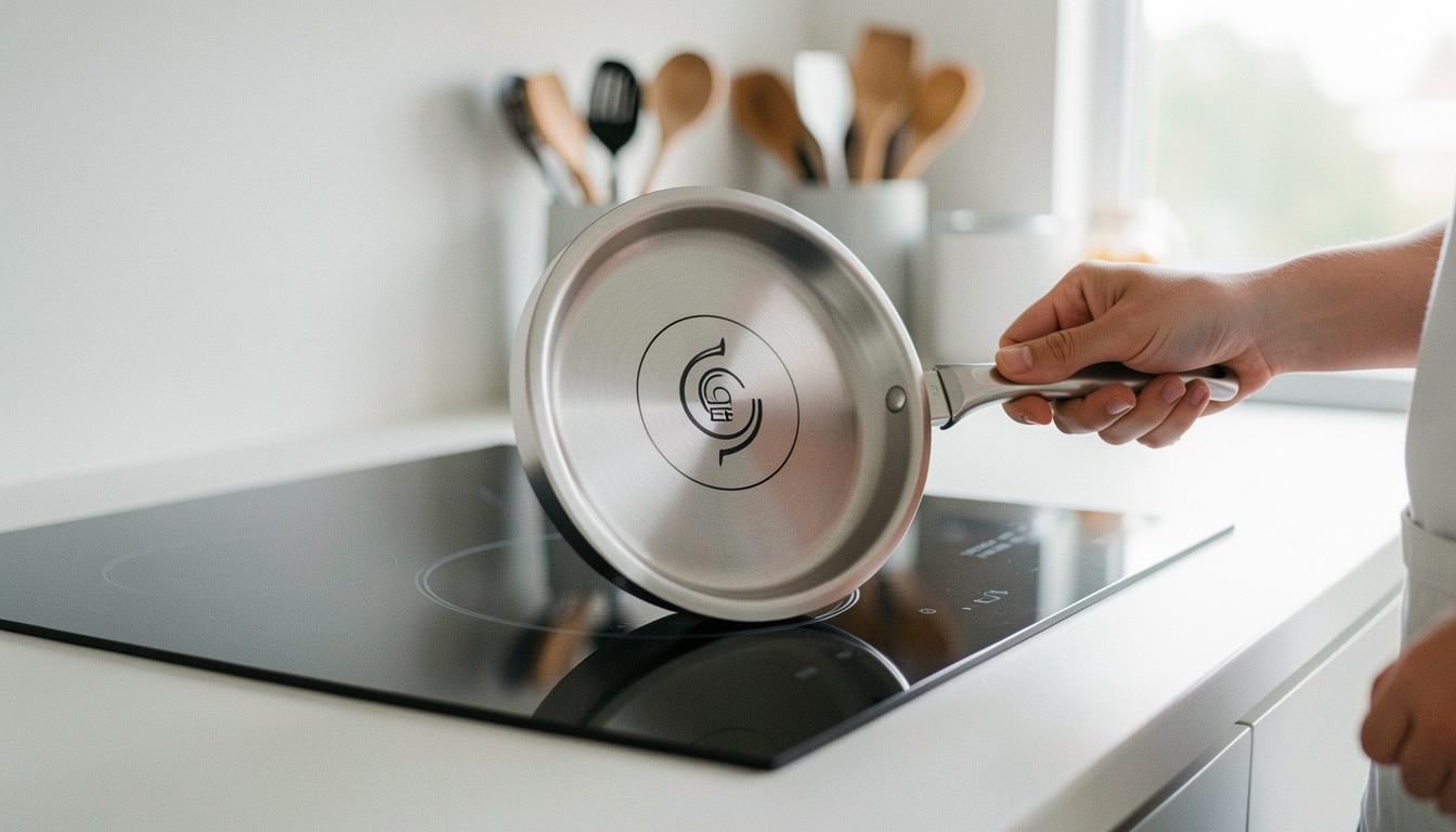 Comment reconnaître une casserole compatible induction