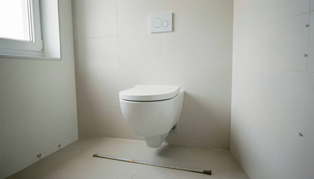 Dimensions d’un WC suspendu et espace à prévoir