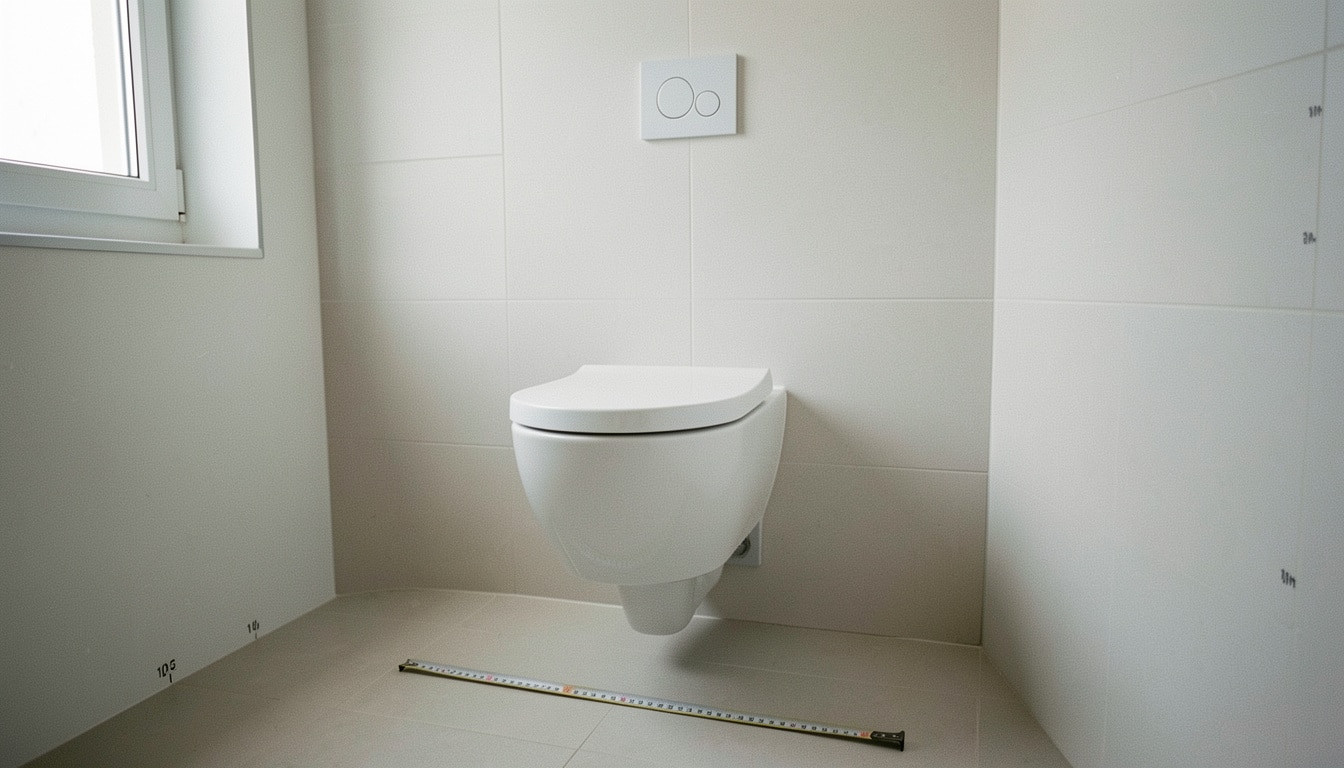 Dimensions d’un WC suspendu et espace à prévoir