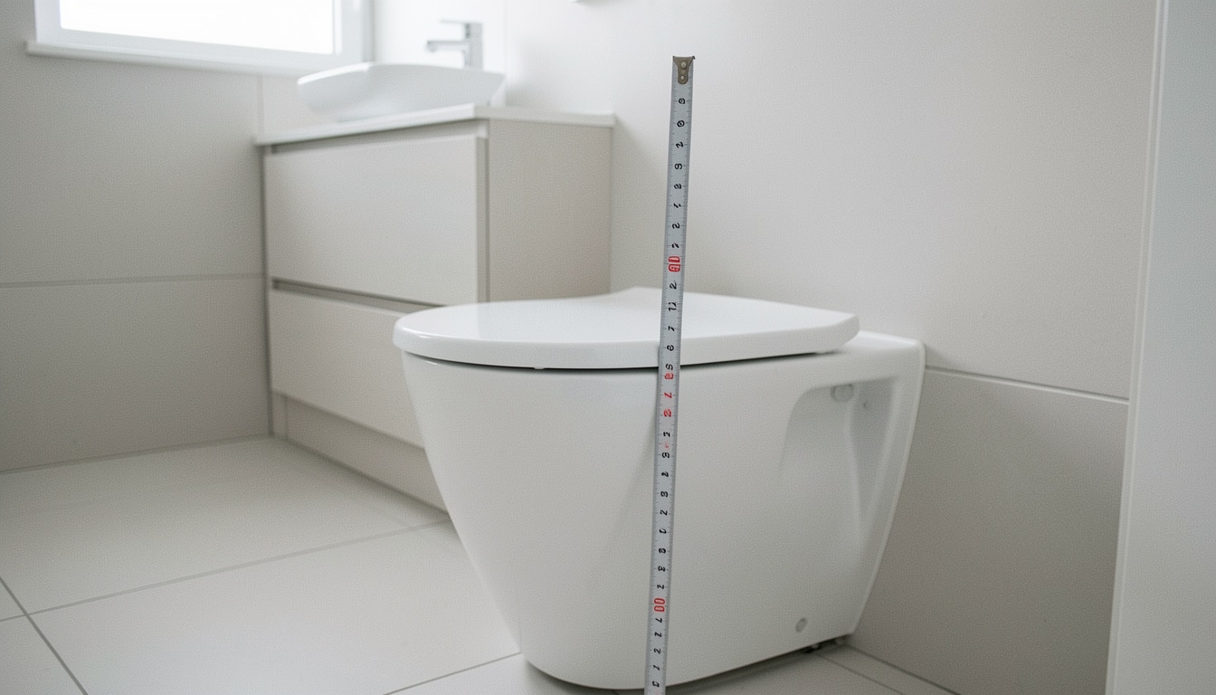 Quelle hauteur choisir pour un WC confortable ?