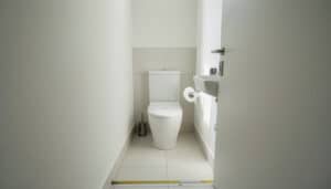Quelle largeur minimale prévoir pour des toilettes ?