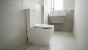 Largeur des toilettes : dimensions et espace à prévoir