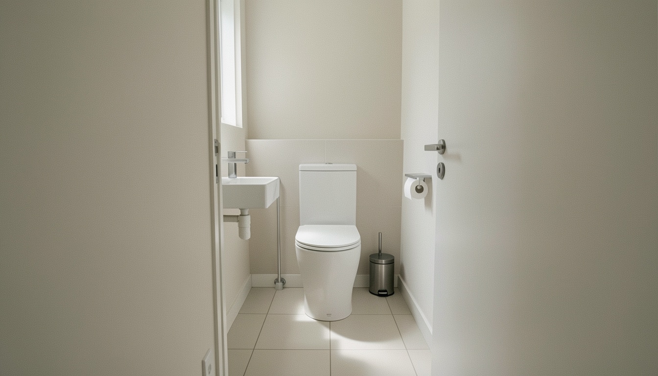 Dimensions des toilettes : surface et distances idéales