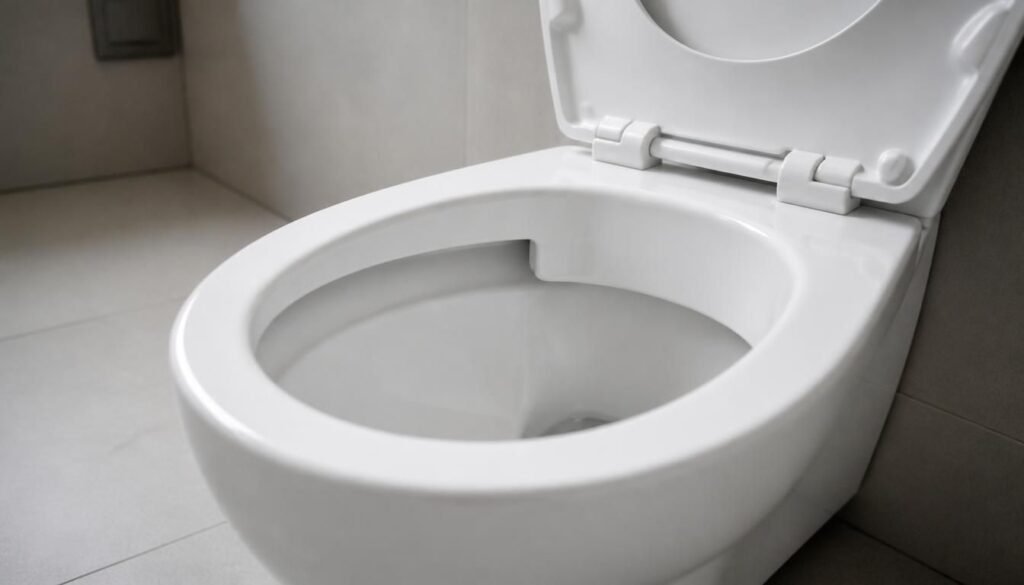 Bride d’un WC : à quoi sert ce rebord de cuvette ?