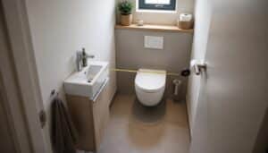 Dimensions minimales d’un WC pour un espace confortable