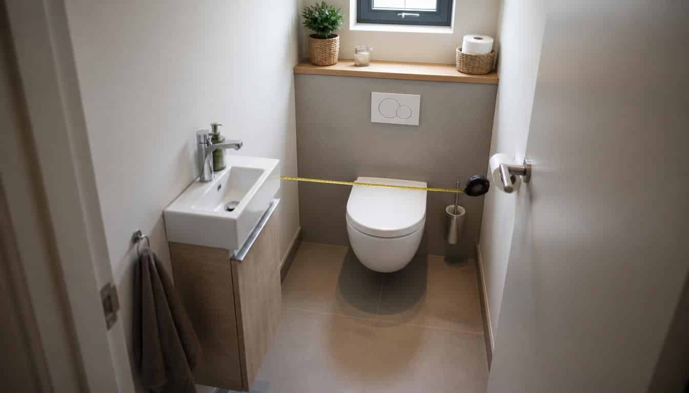 Dimensions minimales d’un WC pour un espace confortable